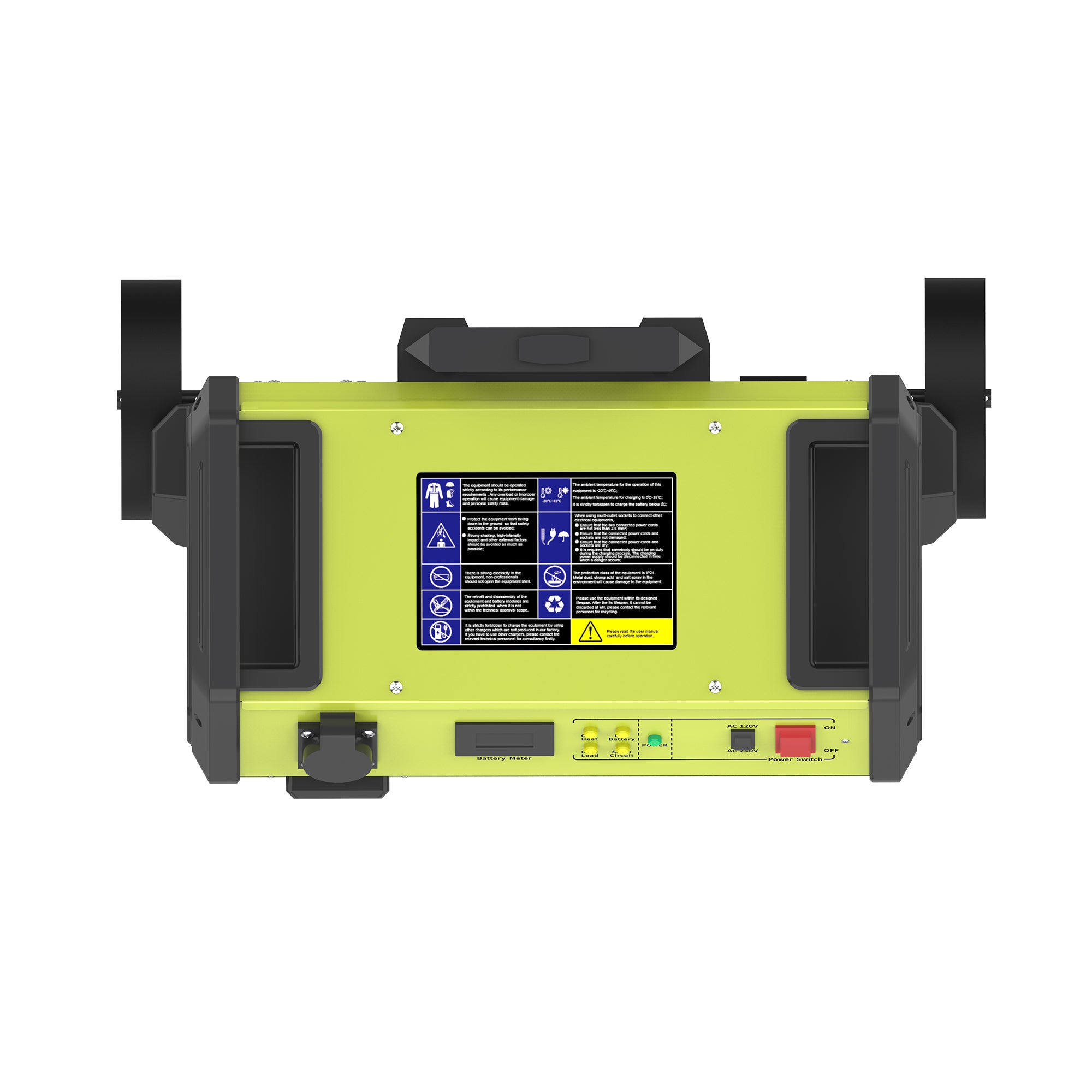 ACOPOWER IP-3526 Rechargeable Portable Industrial Power Station Battery Supply High Power Output Battery Generator