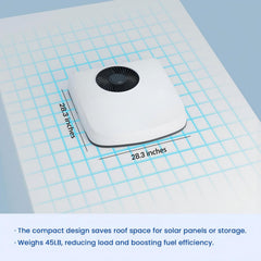 ACOPOWER 12V RV Air Conditioner