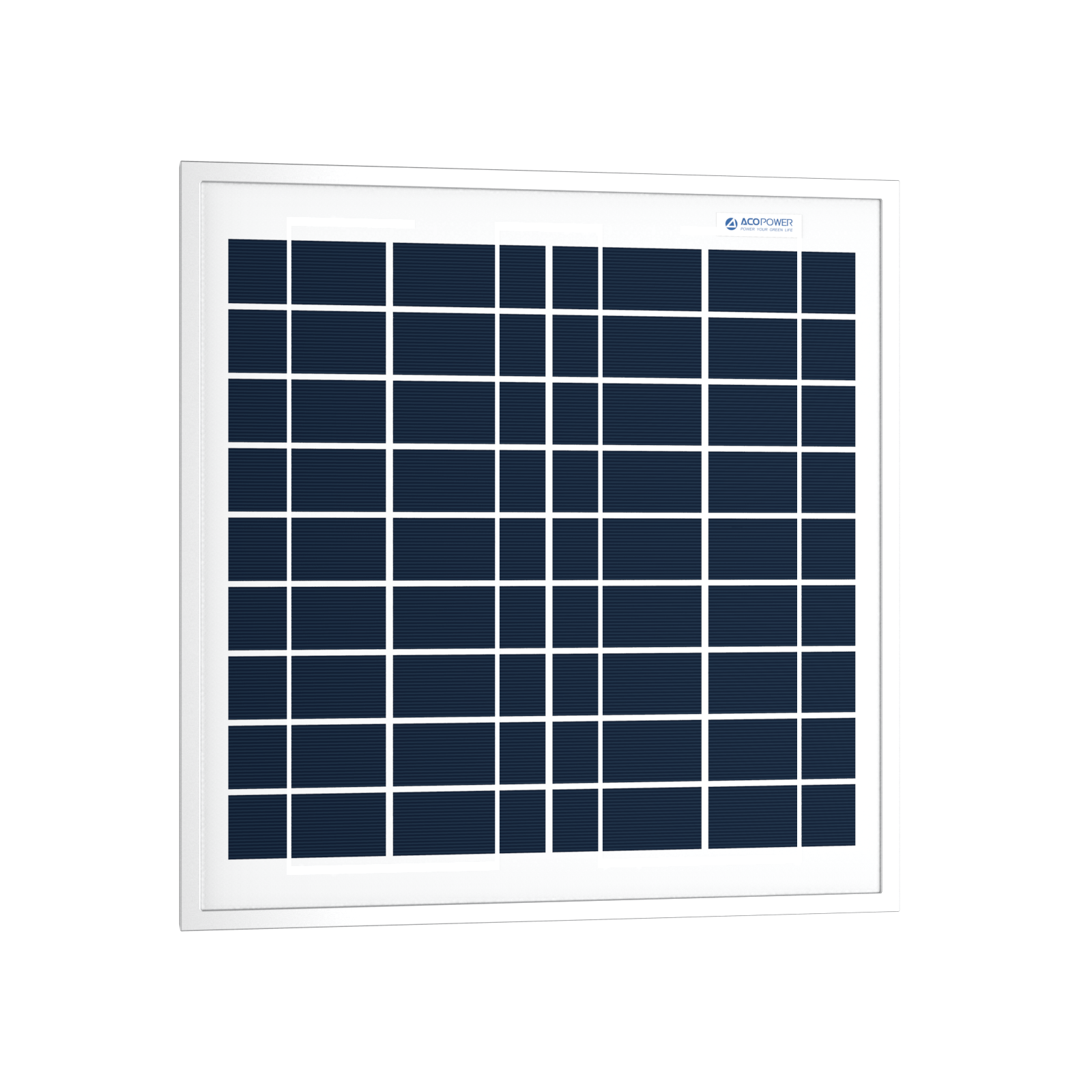 ACOPower 15W Polycrystalline Solar Panel for 12 Volt Battery Charging