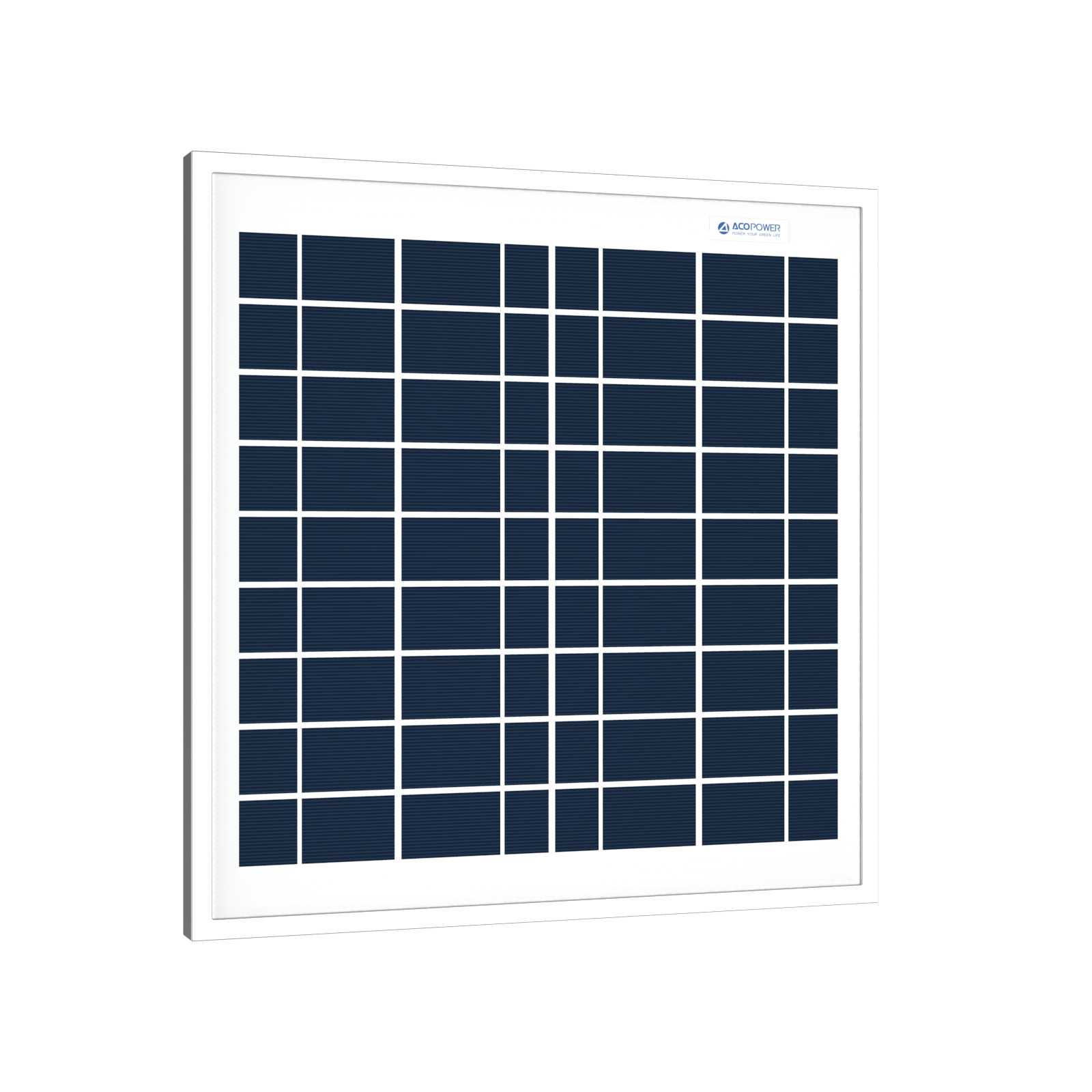 ACOPower 15W Polycrystalline Solar Panel for 12 Volt Battery Charging