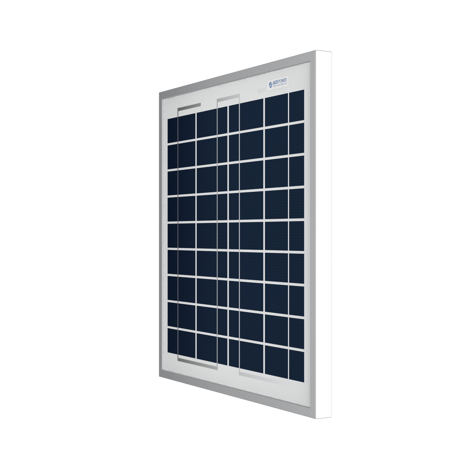 ACOPower 15W Polycrystalline Solar Panel for 12 Volt Battery Charging