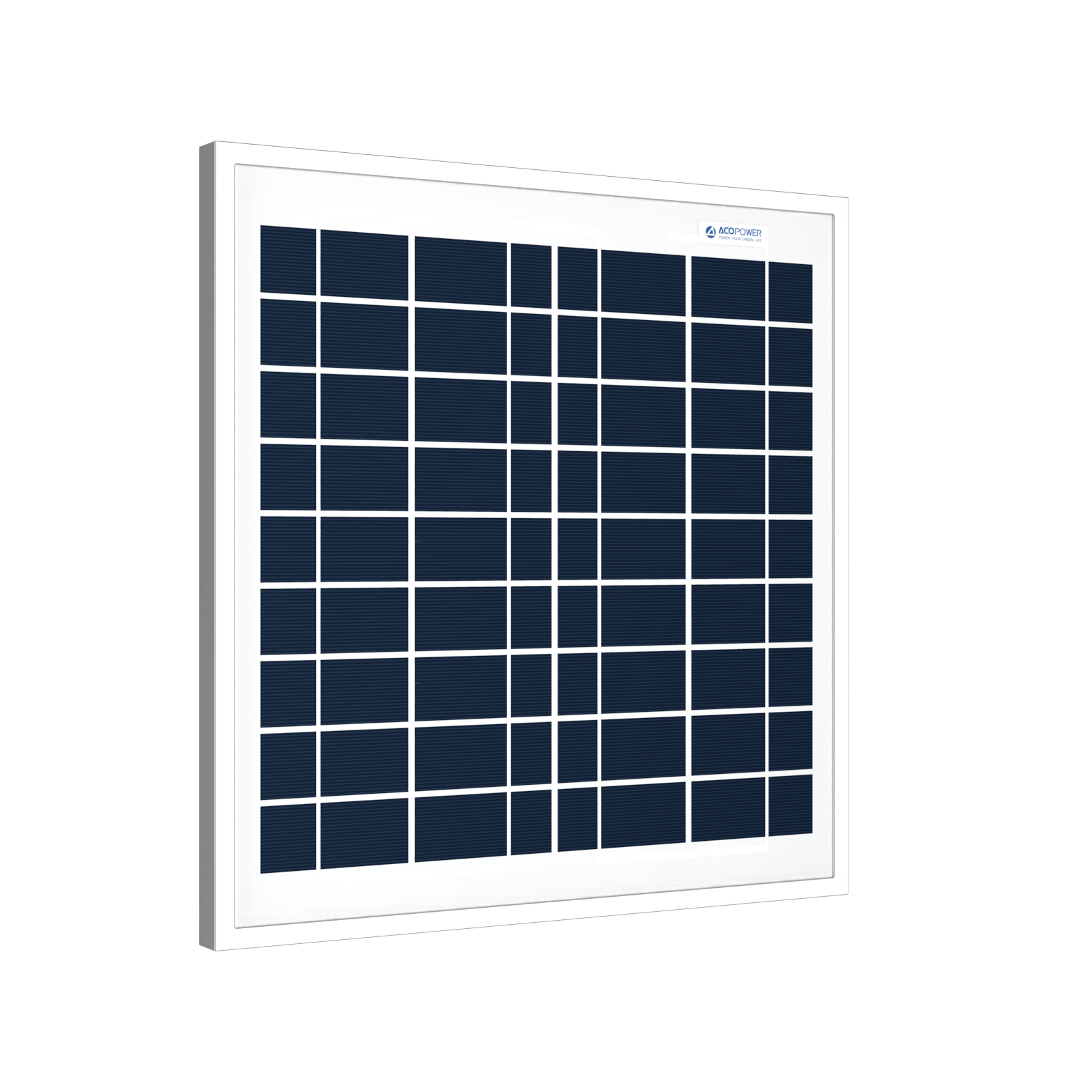 ACOPower 15W Polycrystalline Solar Panel for 12 Volt Battery Charging