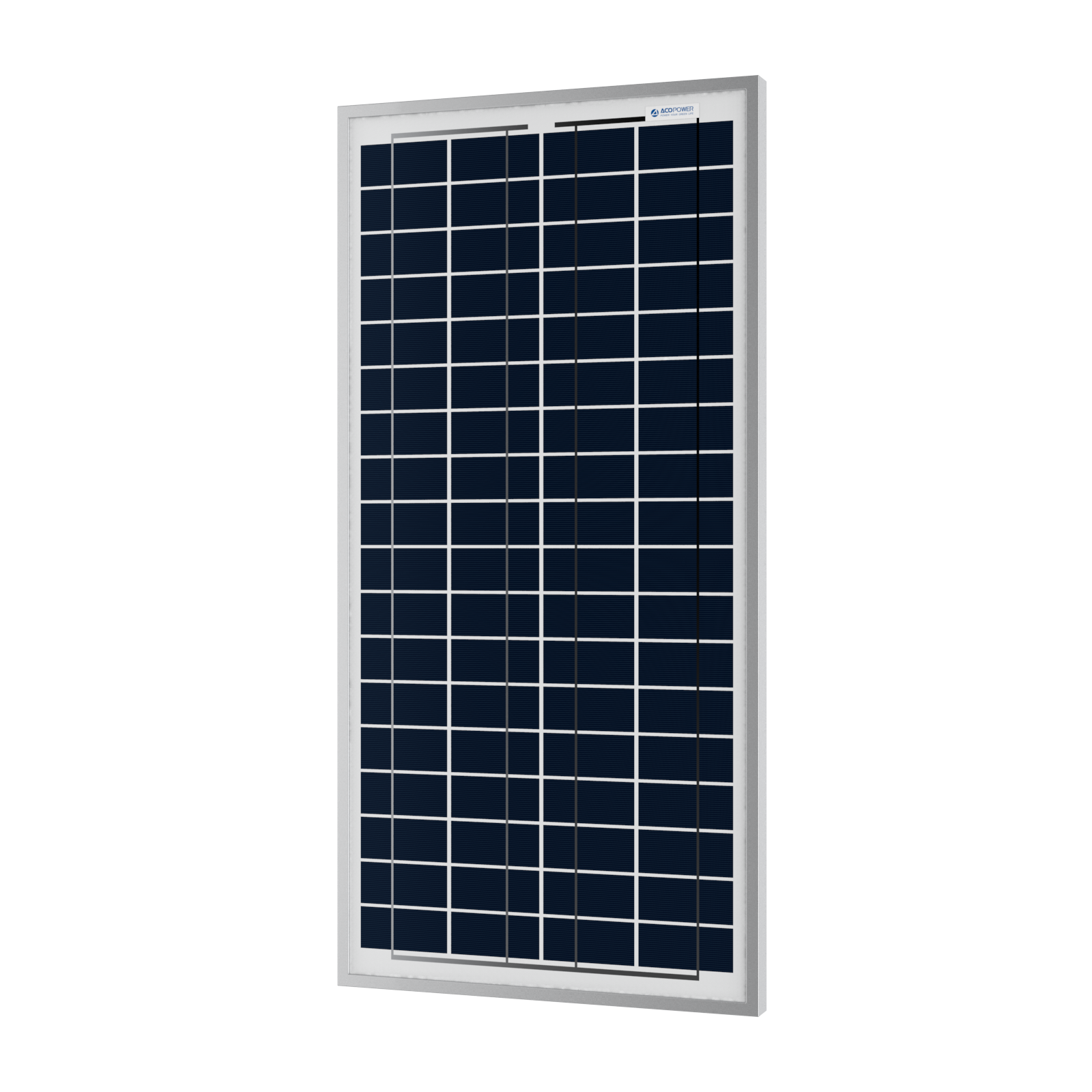 ACOPower 35 Watts Polycrystalline Solar Panel Module for 12 Volt Battery Charging