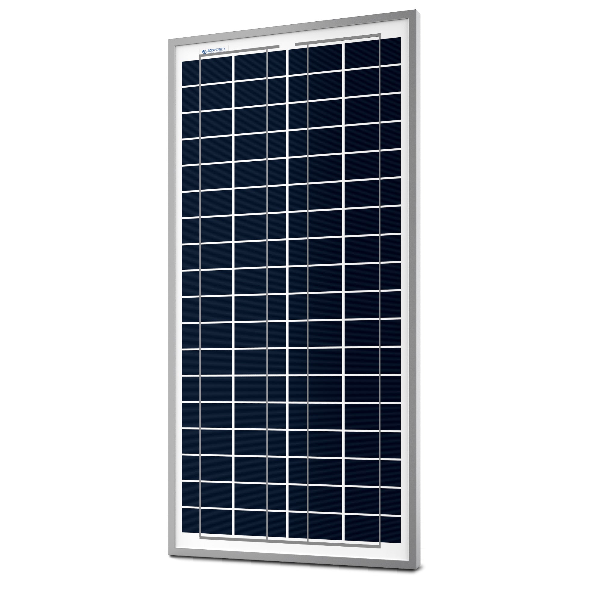 ACOPower 35 Watts Polycrystalline Solar Panel Module for 12 Volt Battery Charging