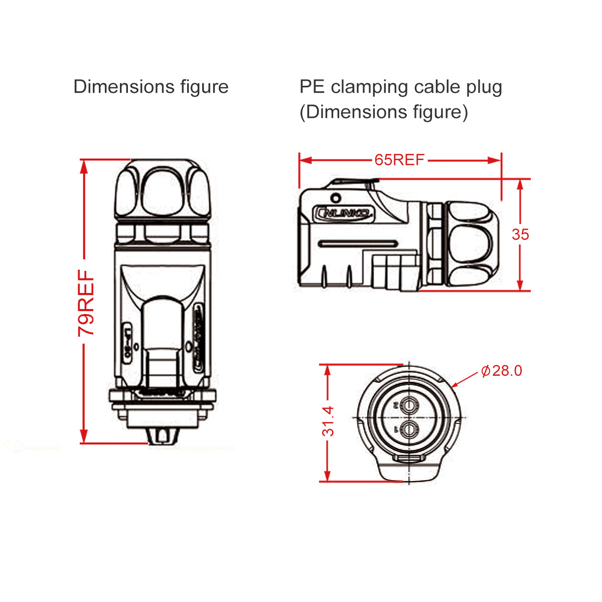 ACOPOWER SAE to Furrion /CNLinko Adapter - acopower