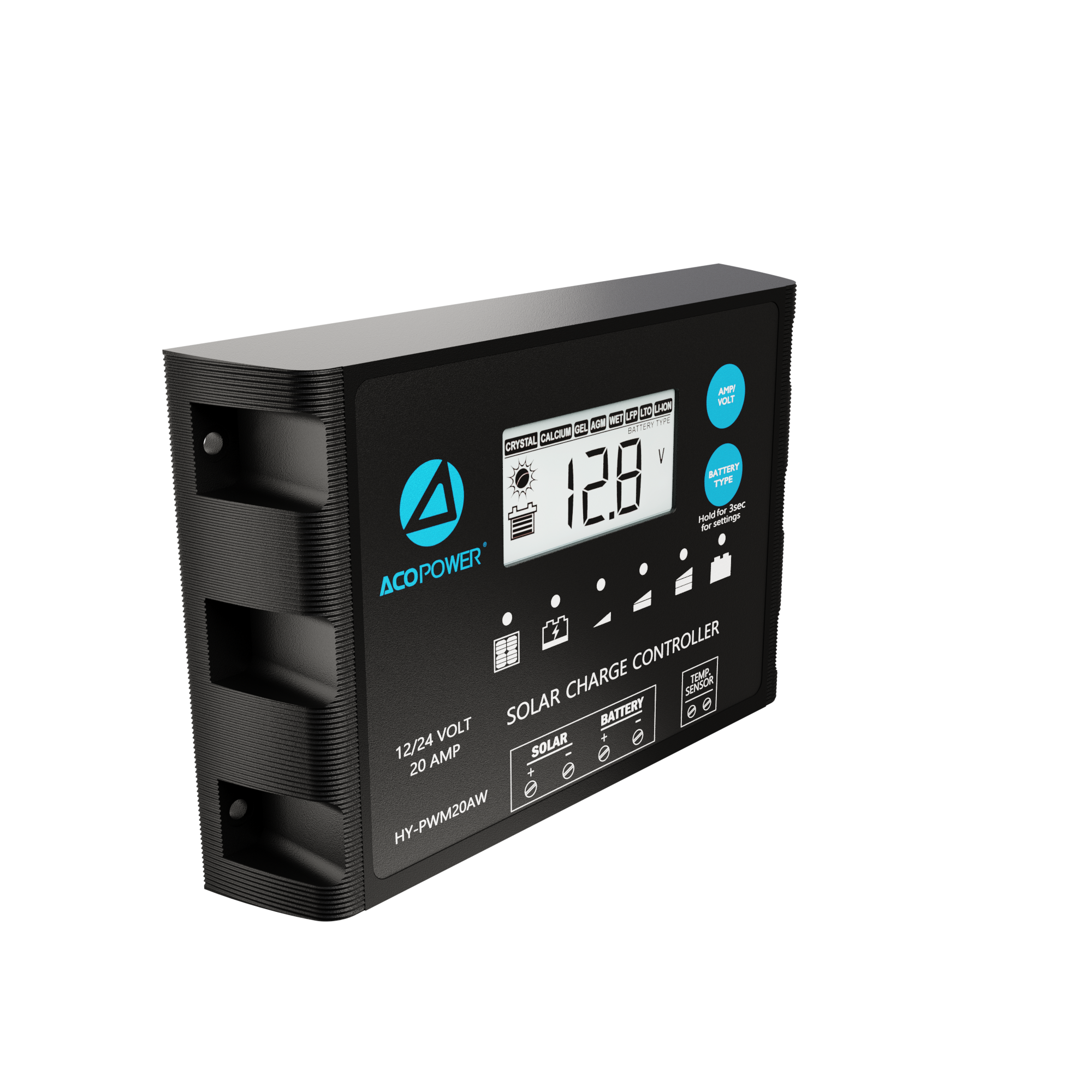 ProteusX 20A PWM Solar Charge Controller