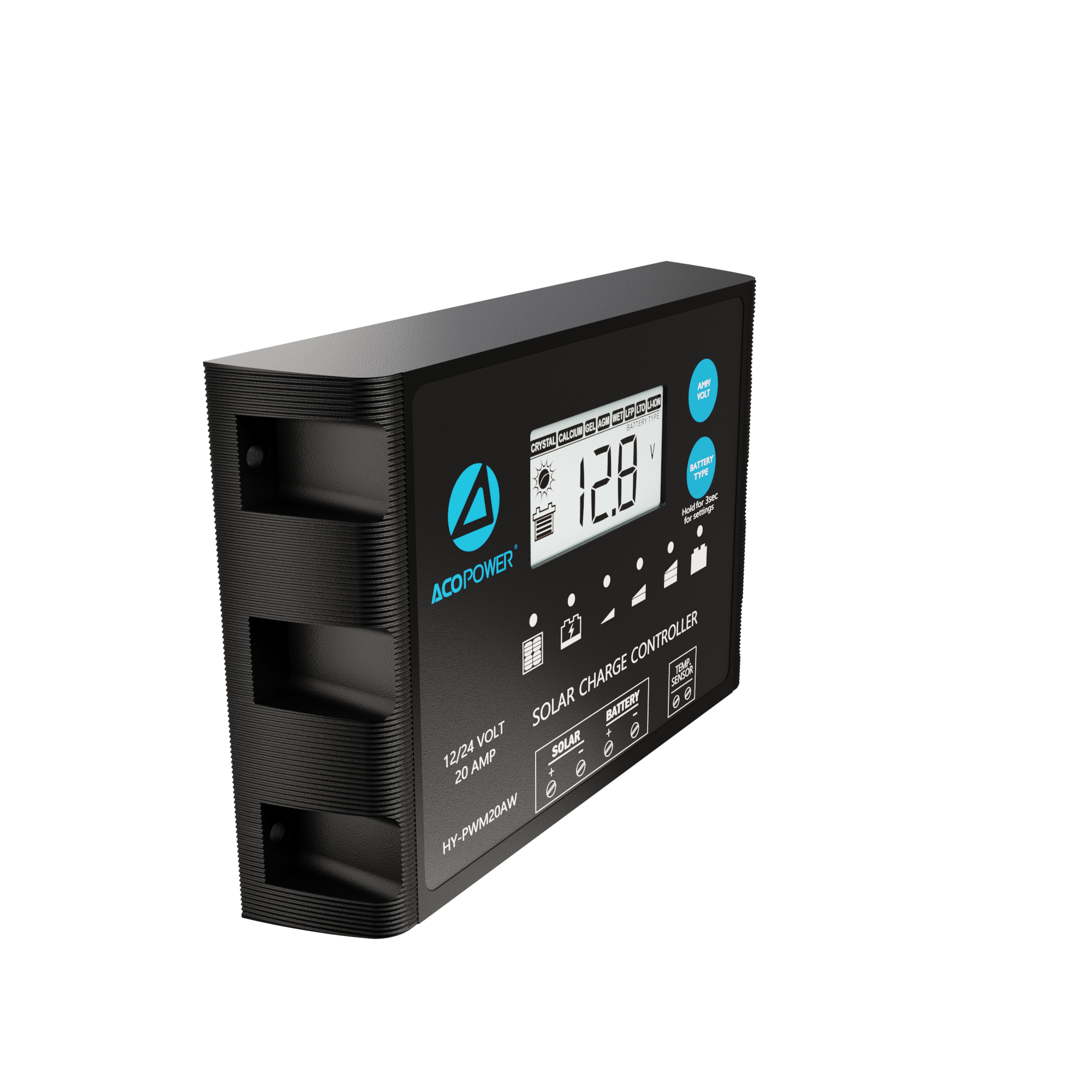 ProteusX 20A PWM Solar Charge Controller