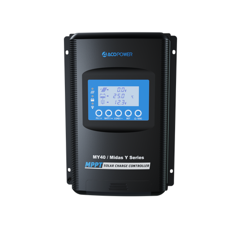 Midas 40 Amp MPPT Solar Charge Controller