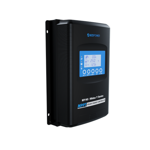 Midas 40 Amp MPPT Solar Charge Controller