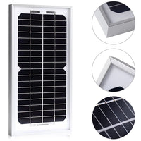 ACOPOWER 5 Watts Mono Solar Panel, 12V - acopower